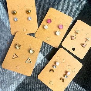 Earrings bundle - sterling silver